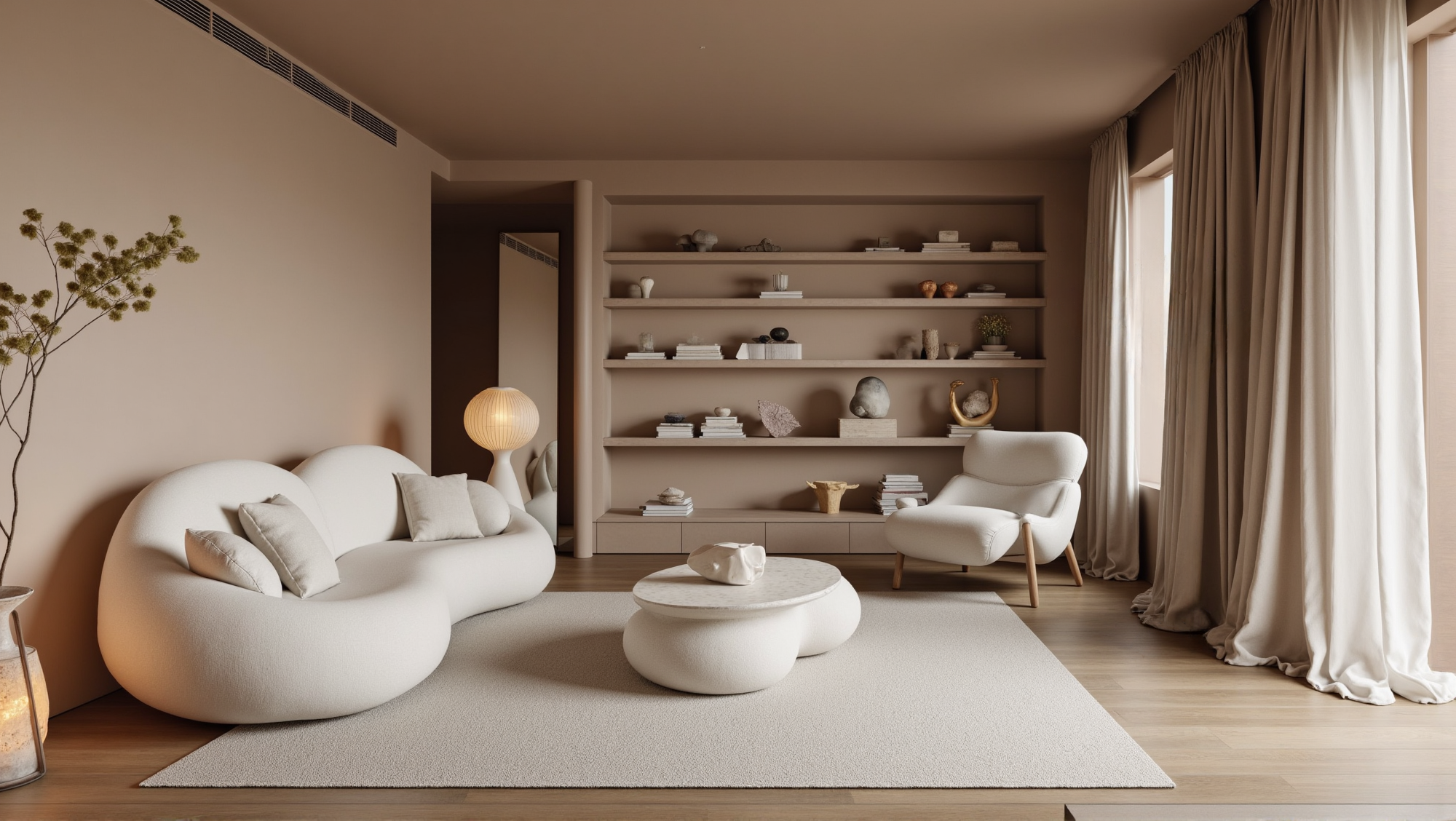 The Relaxed Vibe of Wabi-Sabi Living Room Living room 4