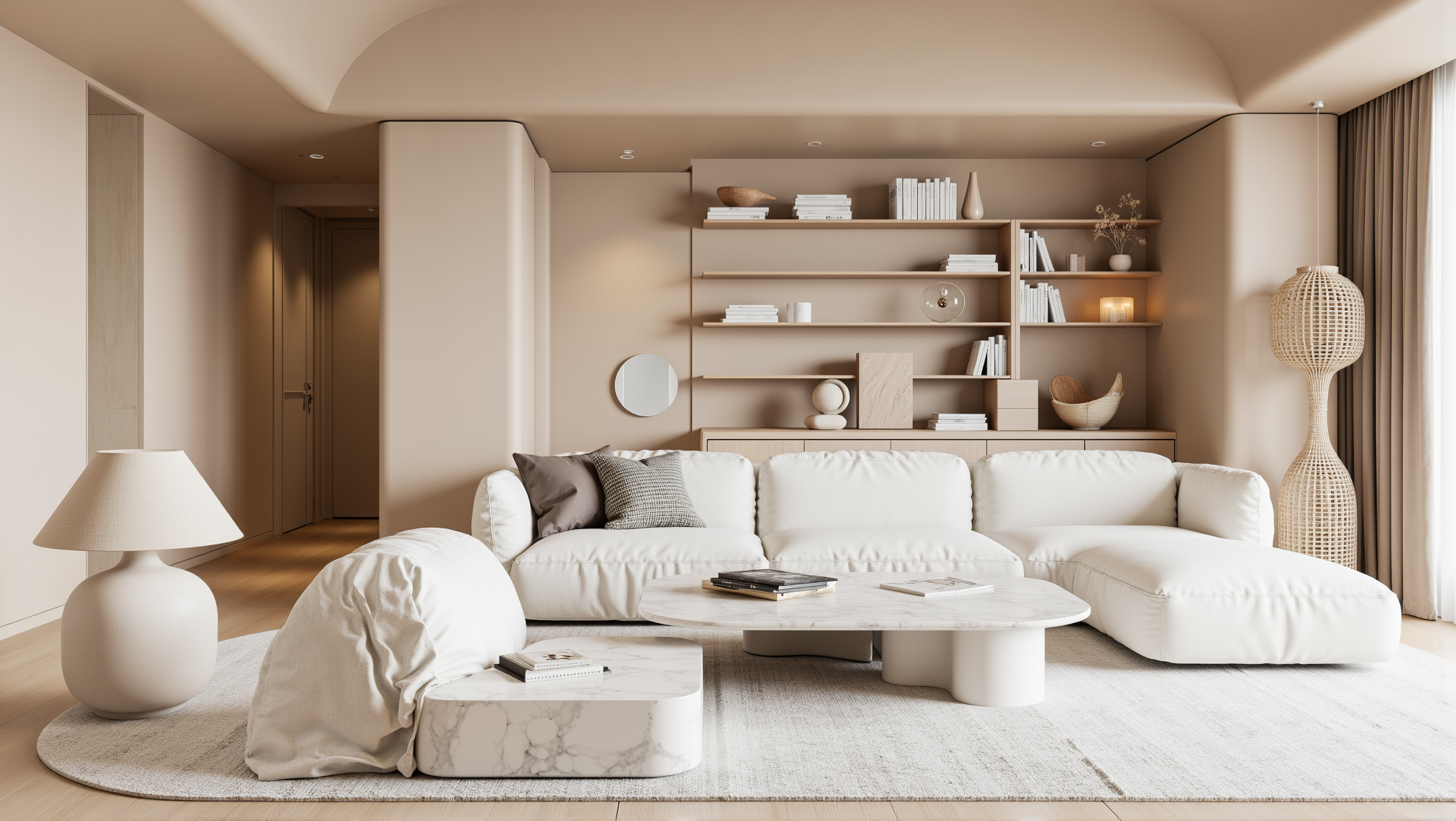 The Relaxed Vibe of Wabi-Sabi Living Room Living room 7