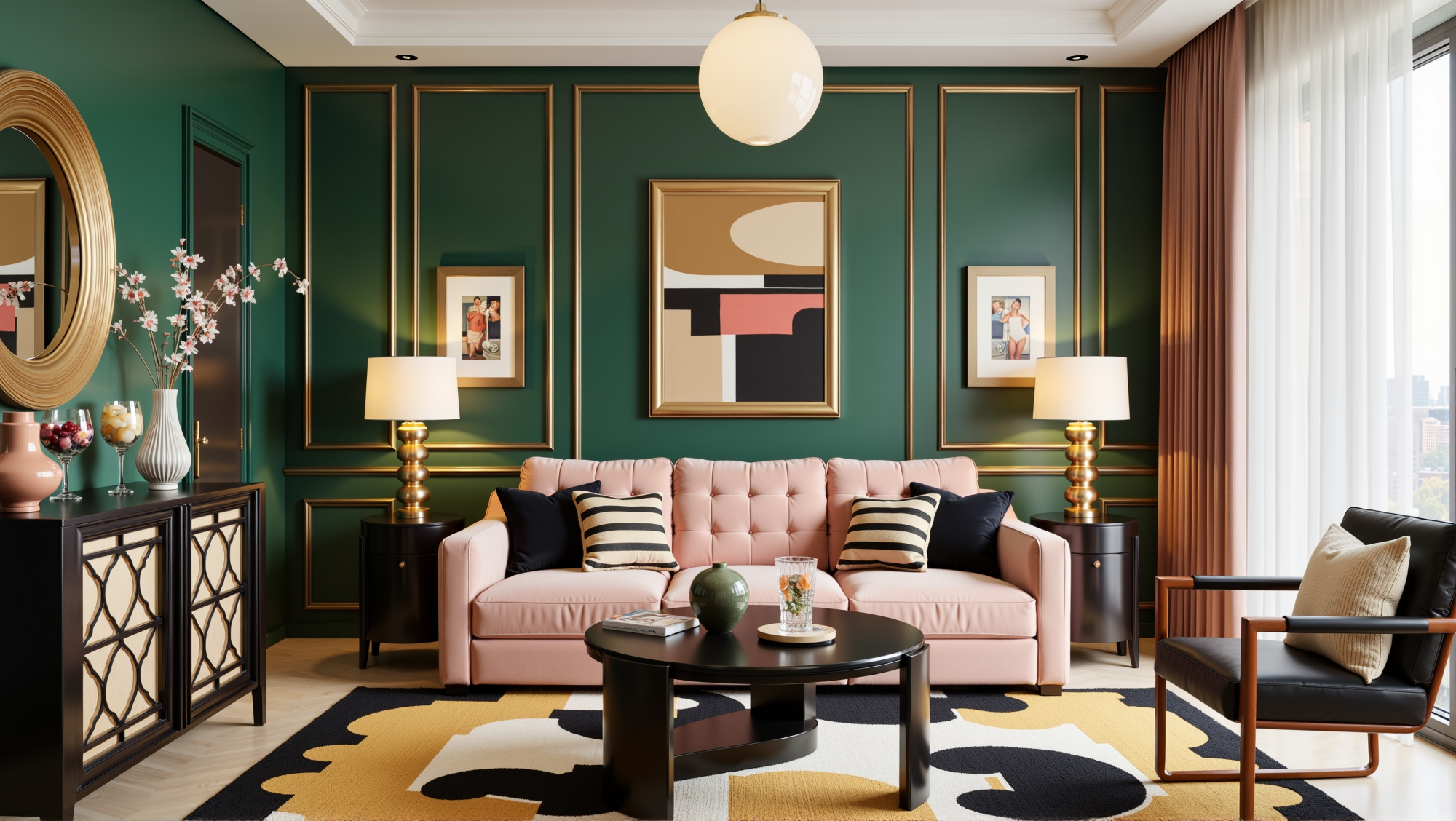 Luxurious Elegant Living Room Living room 6