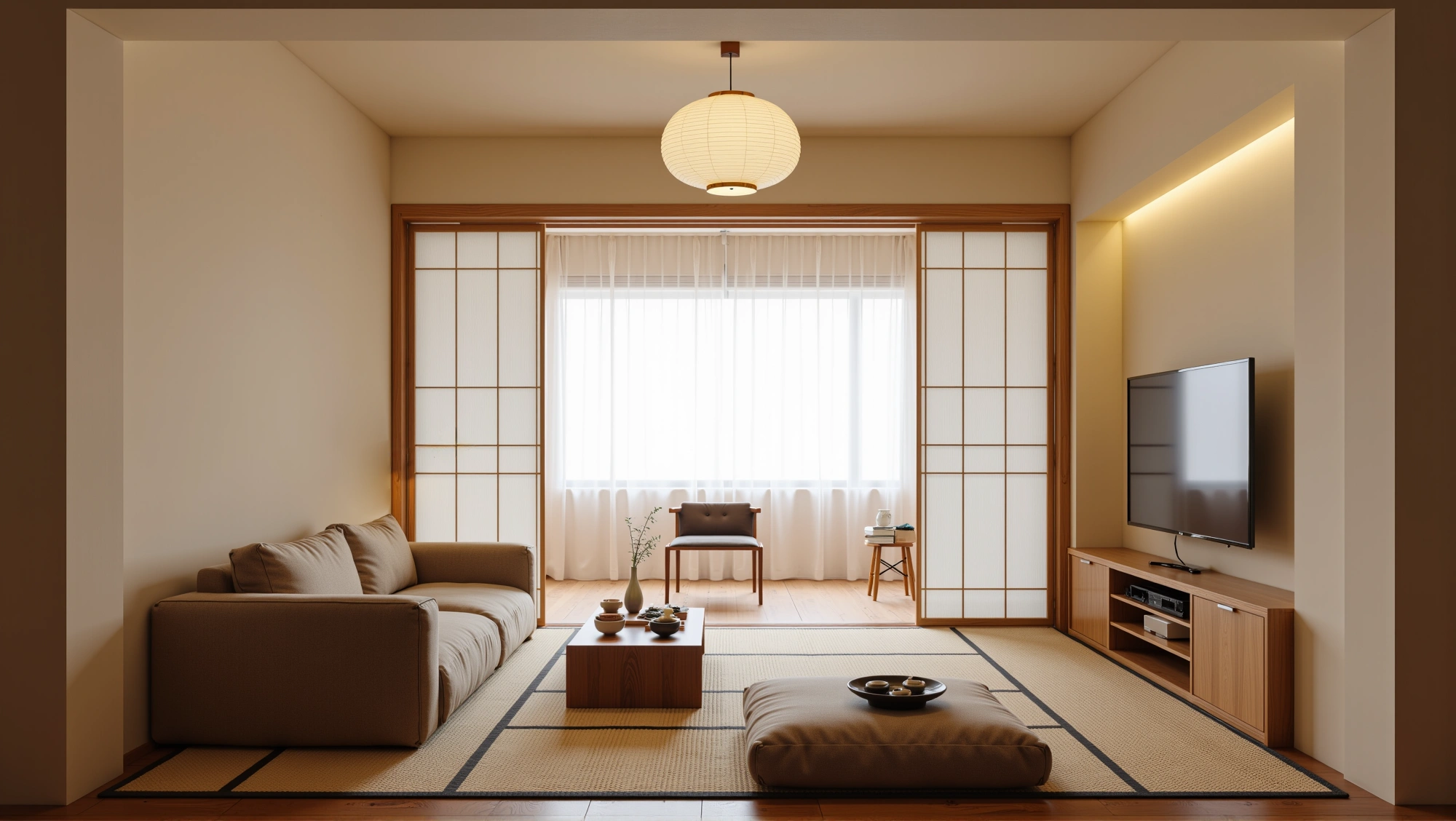 Wabi Sabi Living Room Living room 6