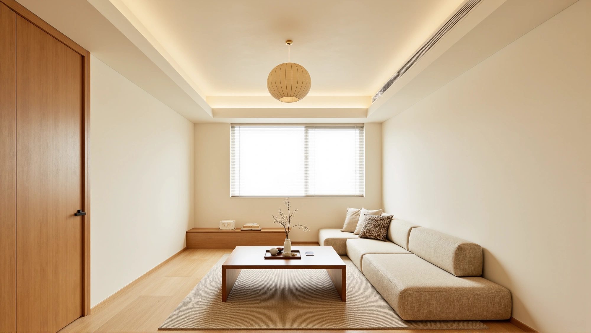 Warm Wabi Sabi Living Room Living room 3