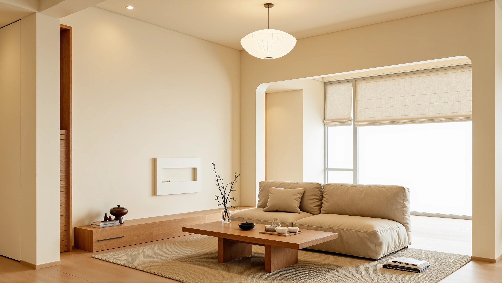 Warm Wabi Sabi Living Room Living room 4