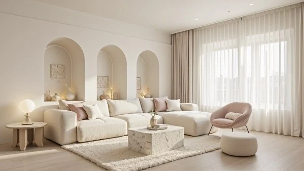  A Tender Nook Wrapped in Pink Tones