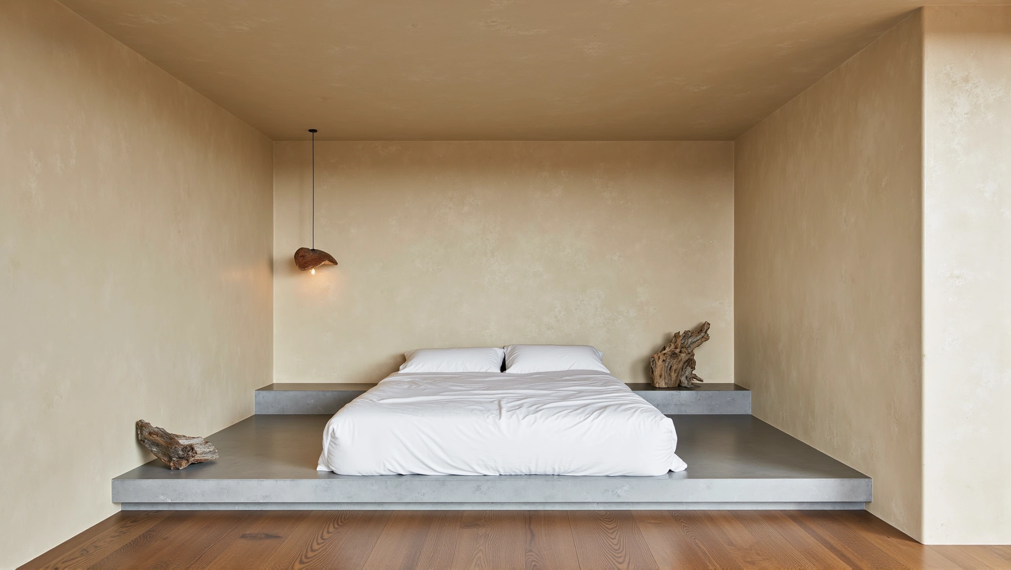 Tranquil Bedroom With Natural Textures Bedroom 4