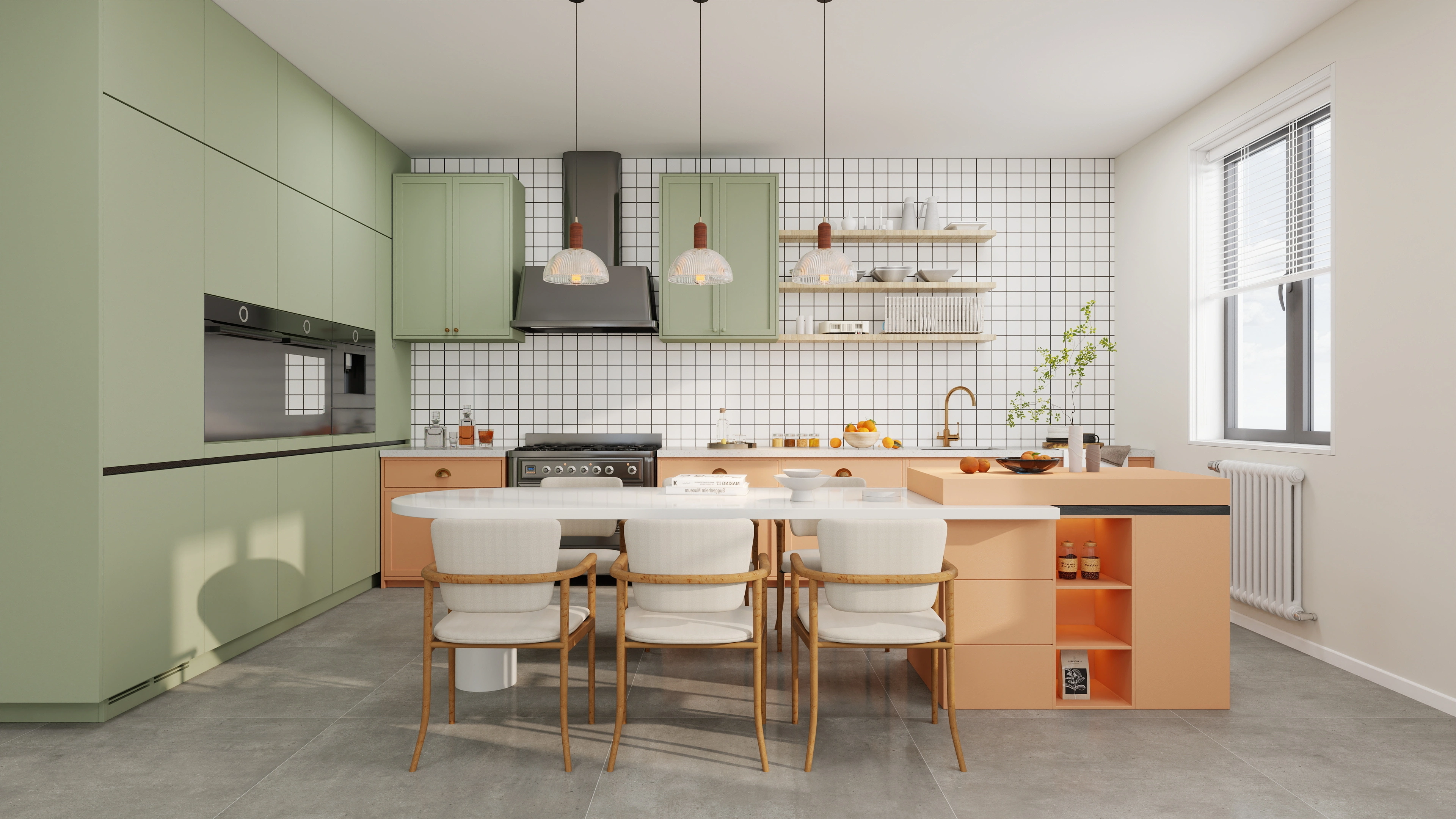 Macaron Color Series DIY Like Kitchen 1