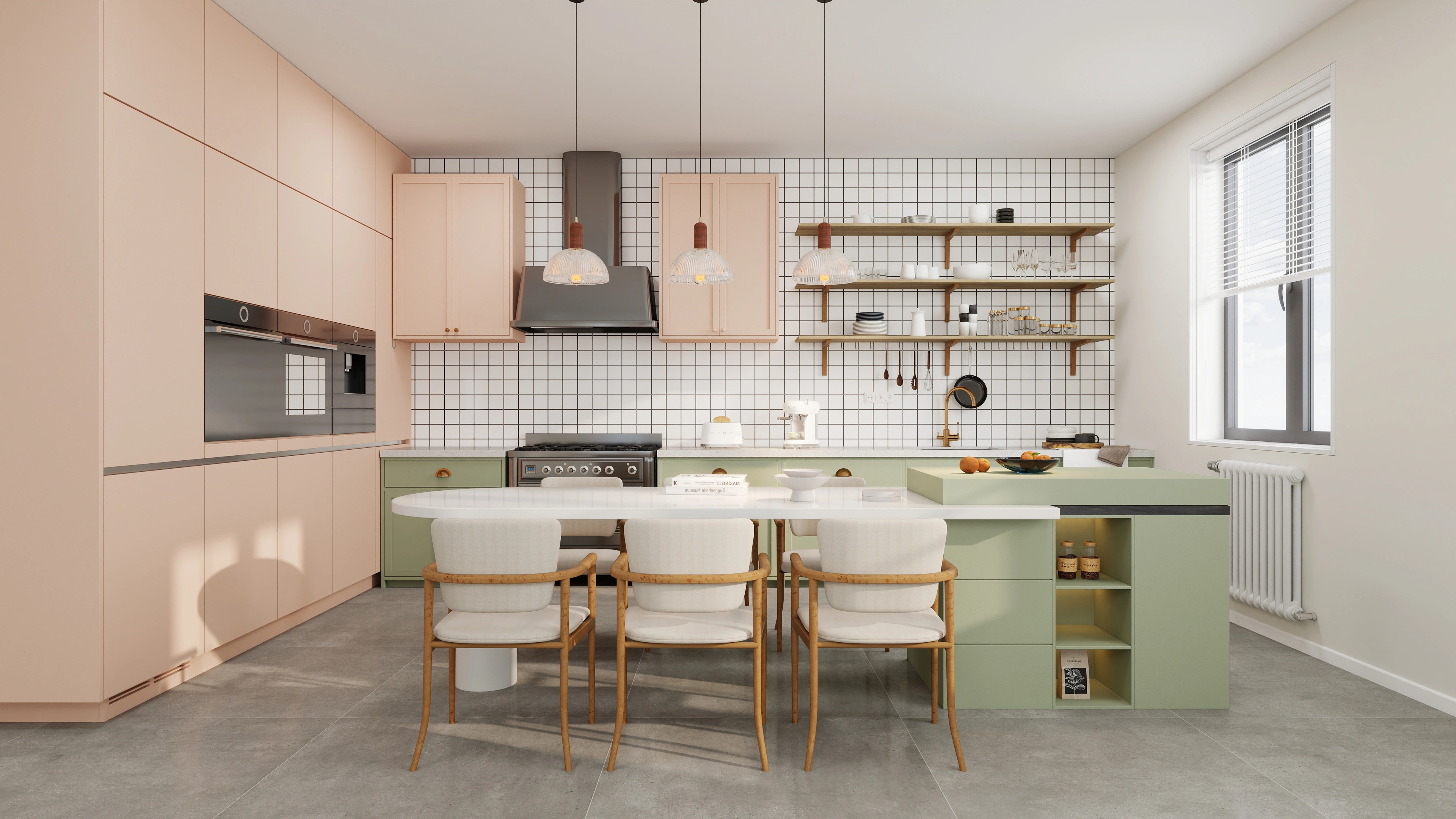 Macaron Color Series DIY Like Kitchen 7