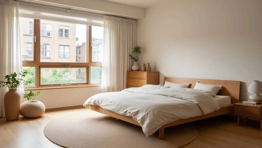 Wooden Charm for Dreaming bedroom