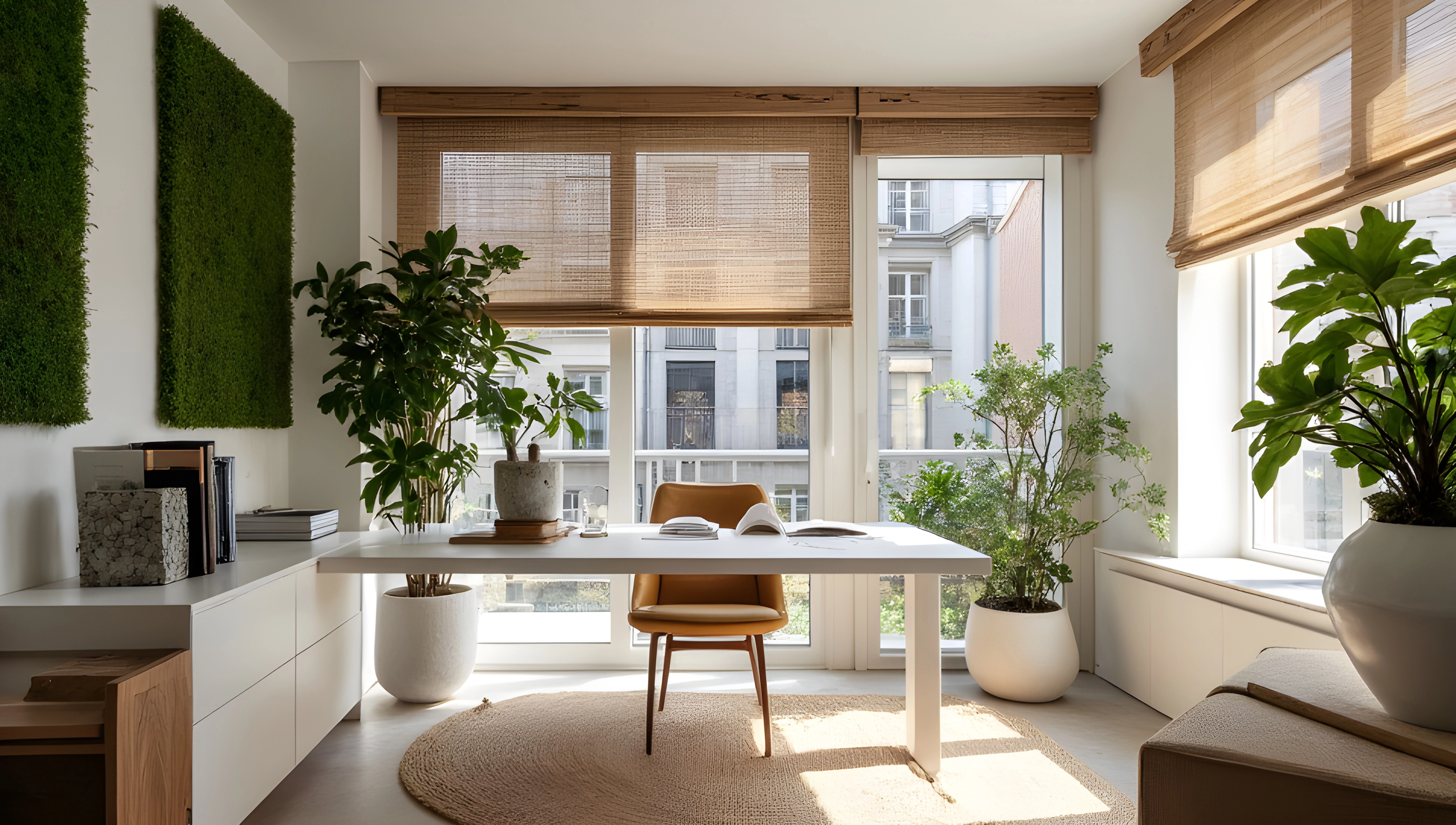 A Gentle Encounter Between Nature and Modernity Study room 3