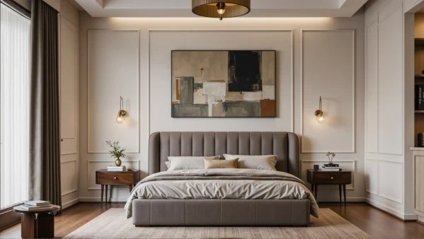 Elegant & Luxe Gentle Home: A Refined Bedroom bedroom