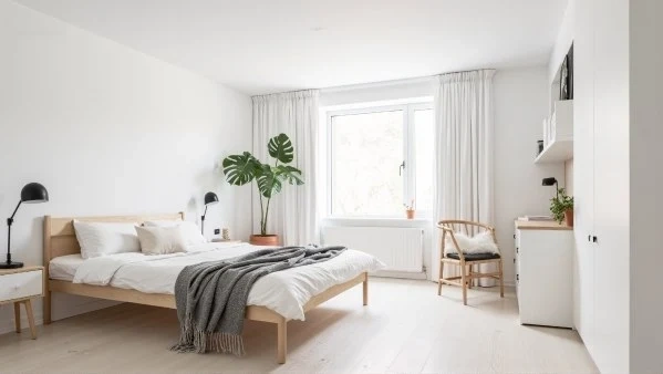 Light Wood White Bedroom bedroom