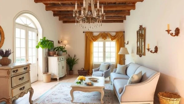 Romantic and Rustic Rural Home Charm