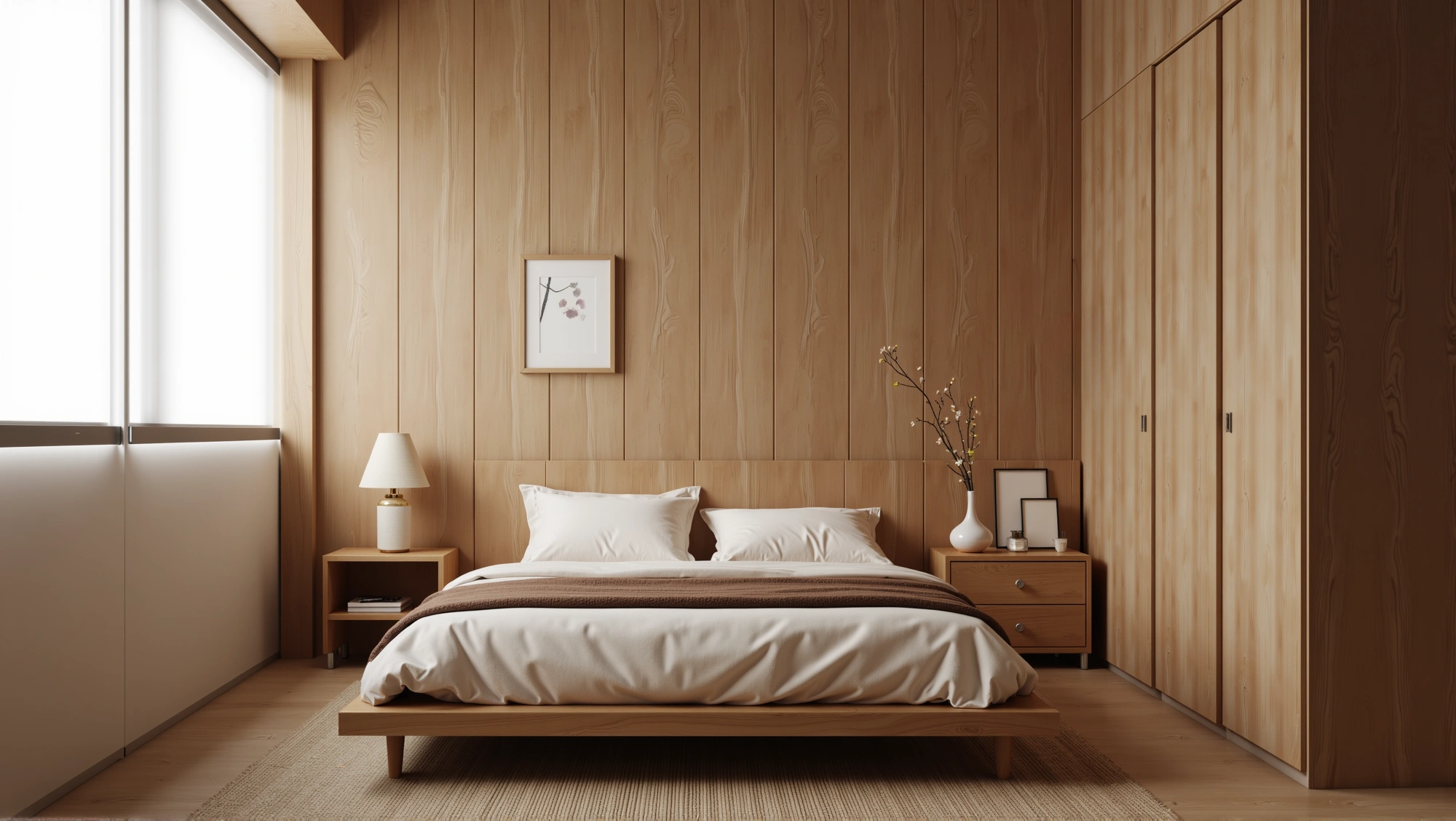 Wooden Cocoon Minimal Wood Bedroom Bedroom 2