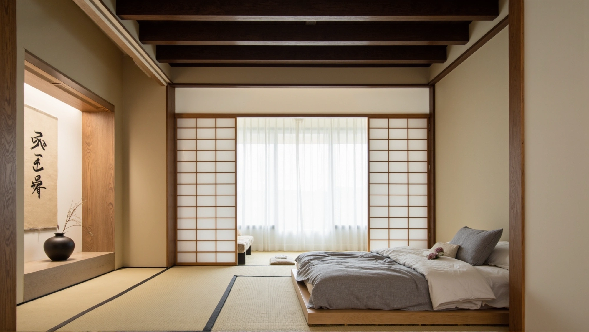 Wabi Sabi Haven Traditional Japanese Bedroom Bedroom 1