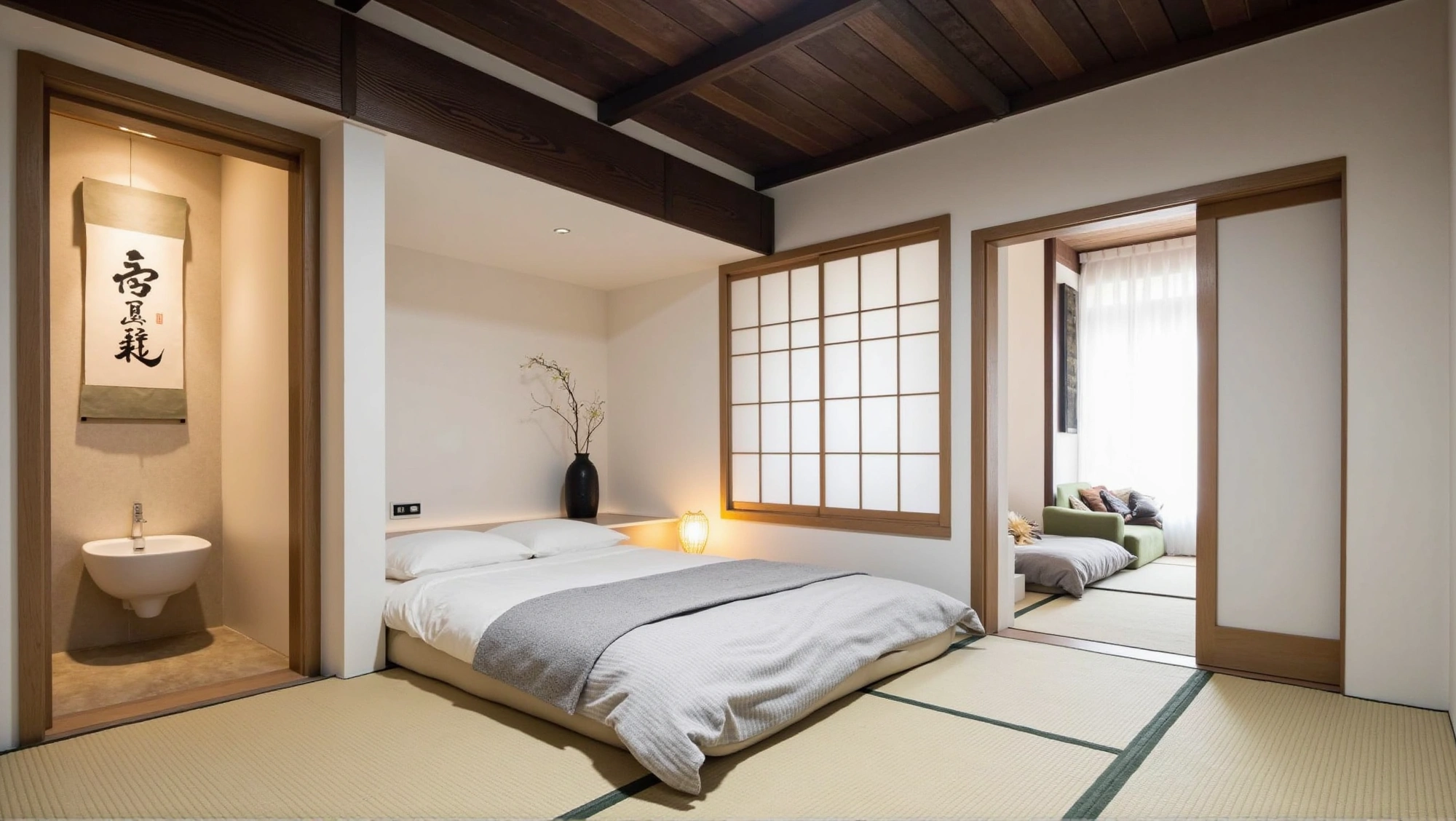 Wabi Sabi Haven Traditional Japanese Bedroom Bedroom 3