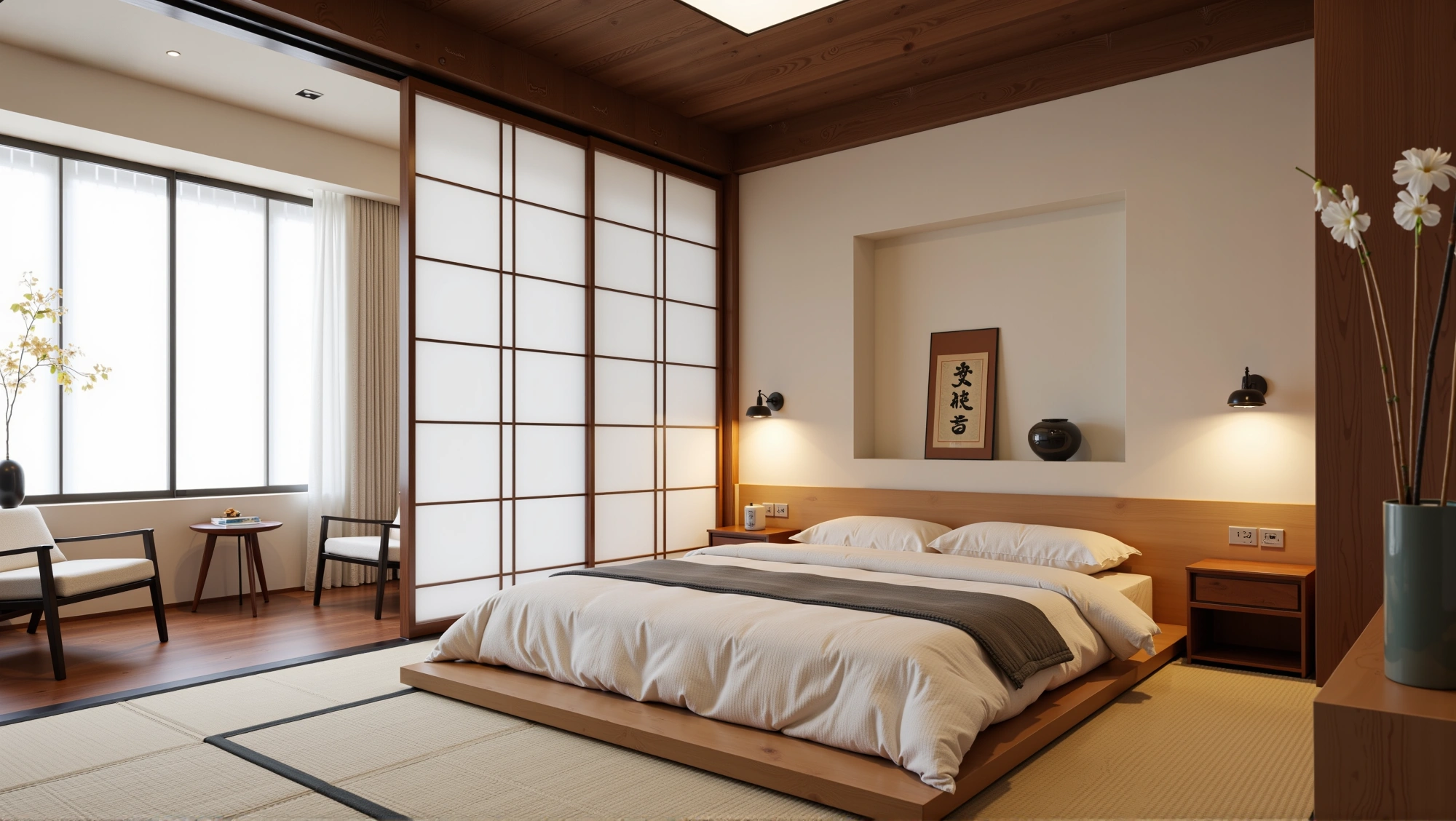 Wabi Sabi Haven Traditional Japanese Bedroom Bedroom 5