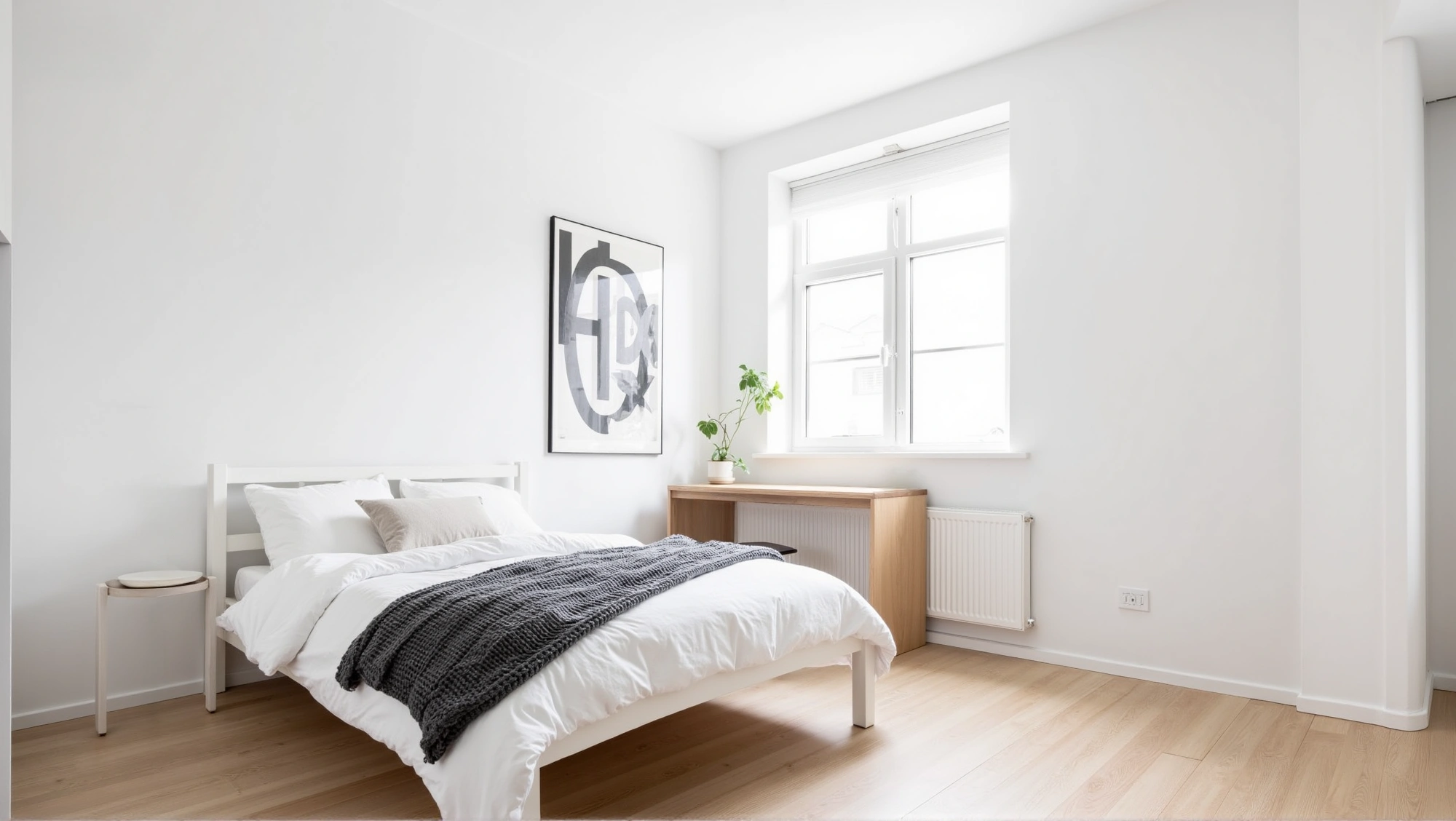 Serene Minimalist Bedroom Bedroom 3