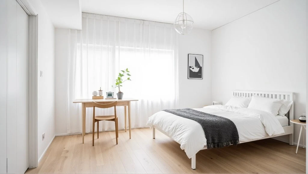 Serene Minimalist Bedroom bedroom