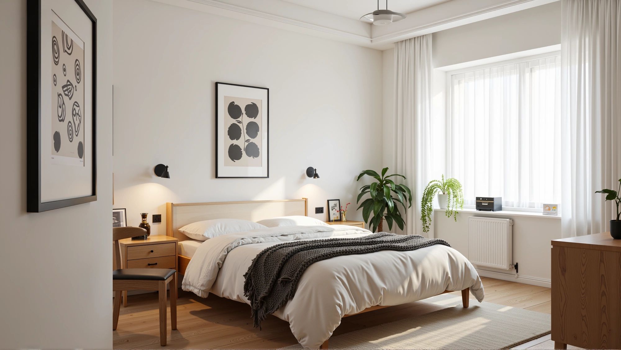 Serene Minimalist Bedroom Bedroom 6