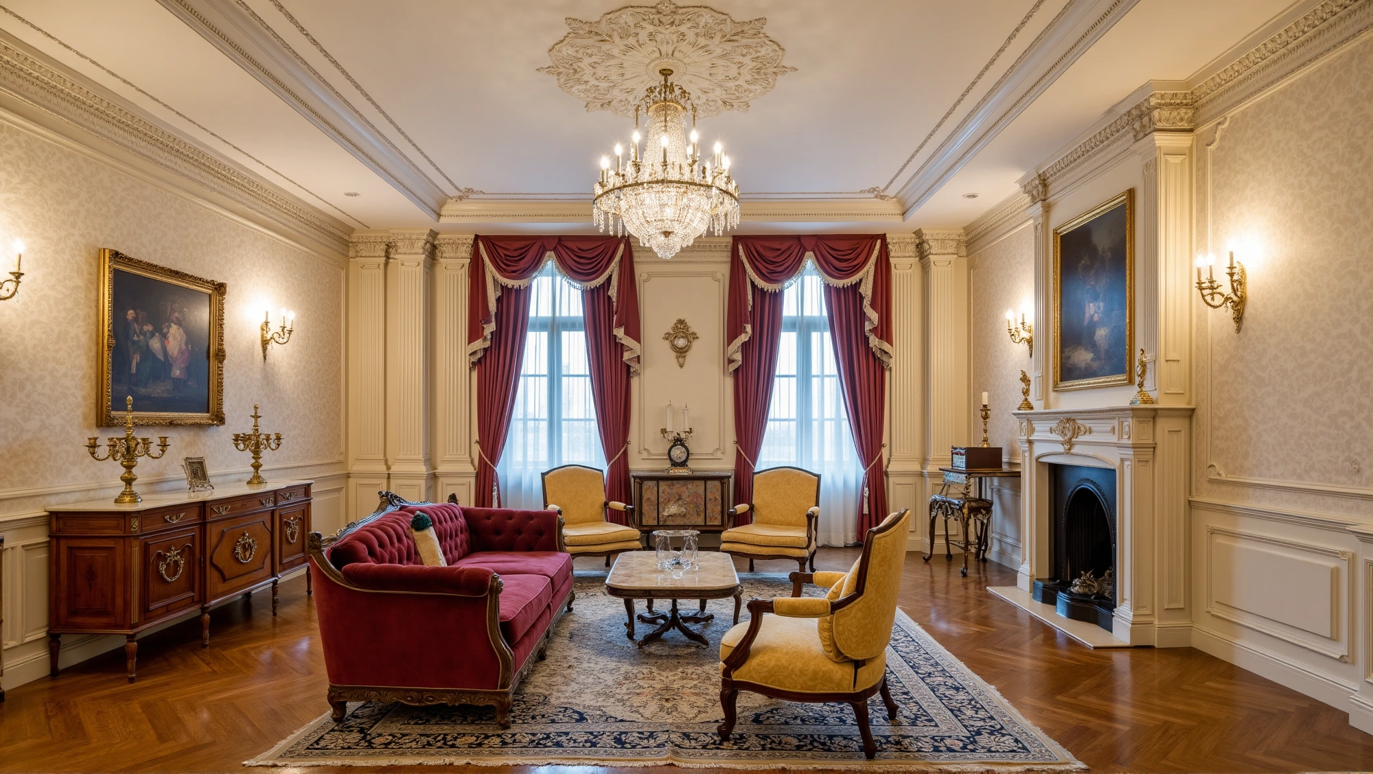 Luxurious and Elegant Living Room Living room 2