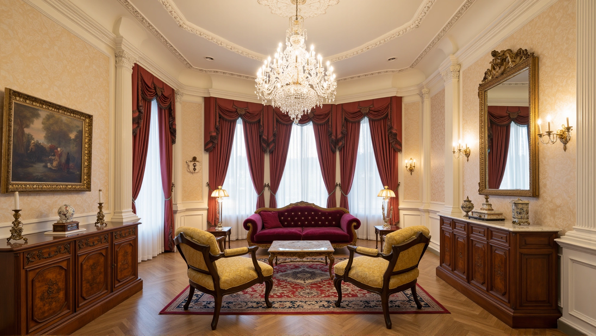 Luxurious and Elegant Living Room Living room 3