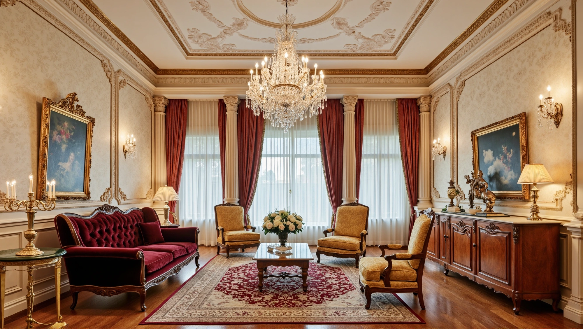 Luxurious and Elegant Living Room Living room 4