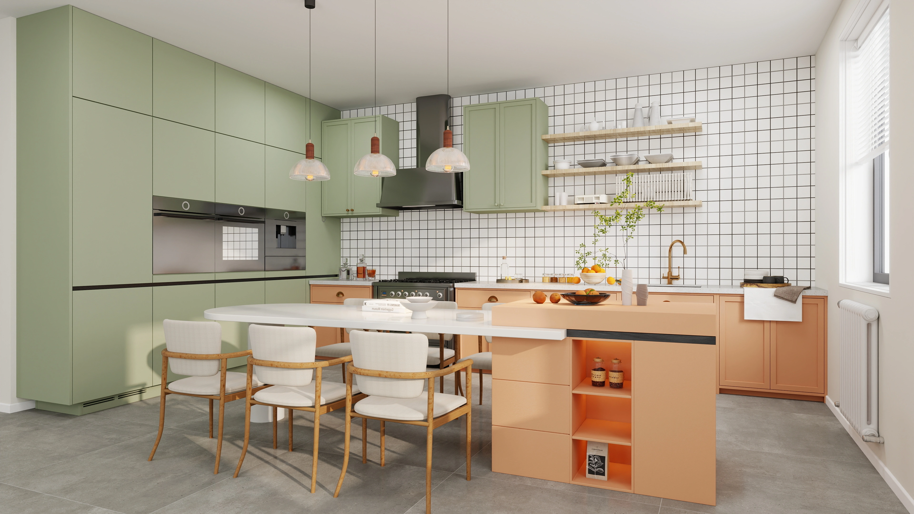 Macaron Color Series DIY Like Kitchen 2