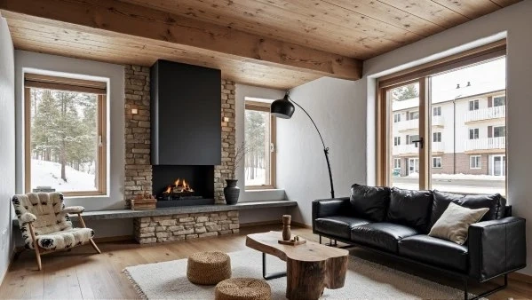 Natural Nordic Style Living Room Serie