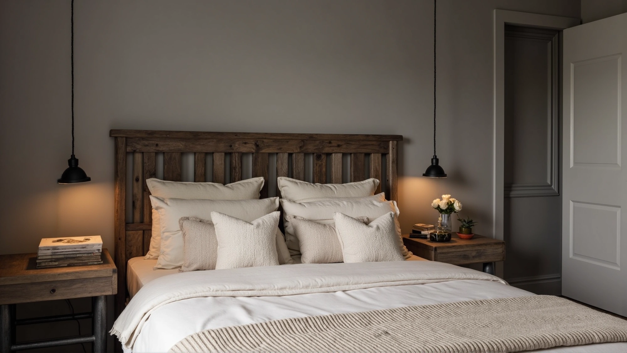 Gray & Wood Serenity Bedroom 5