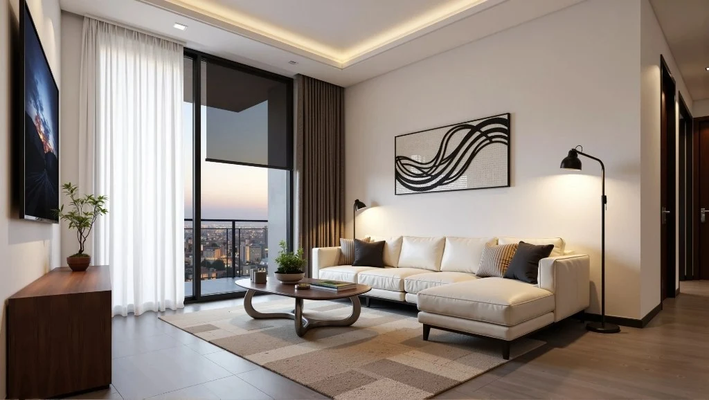 A Minimalist Symphony of Urban Texture and Comfort
