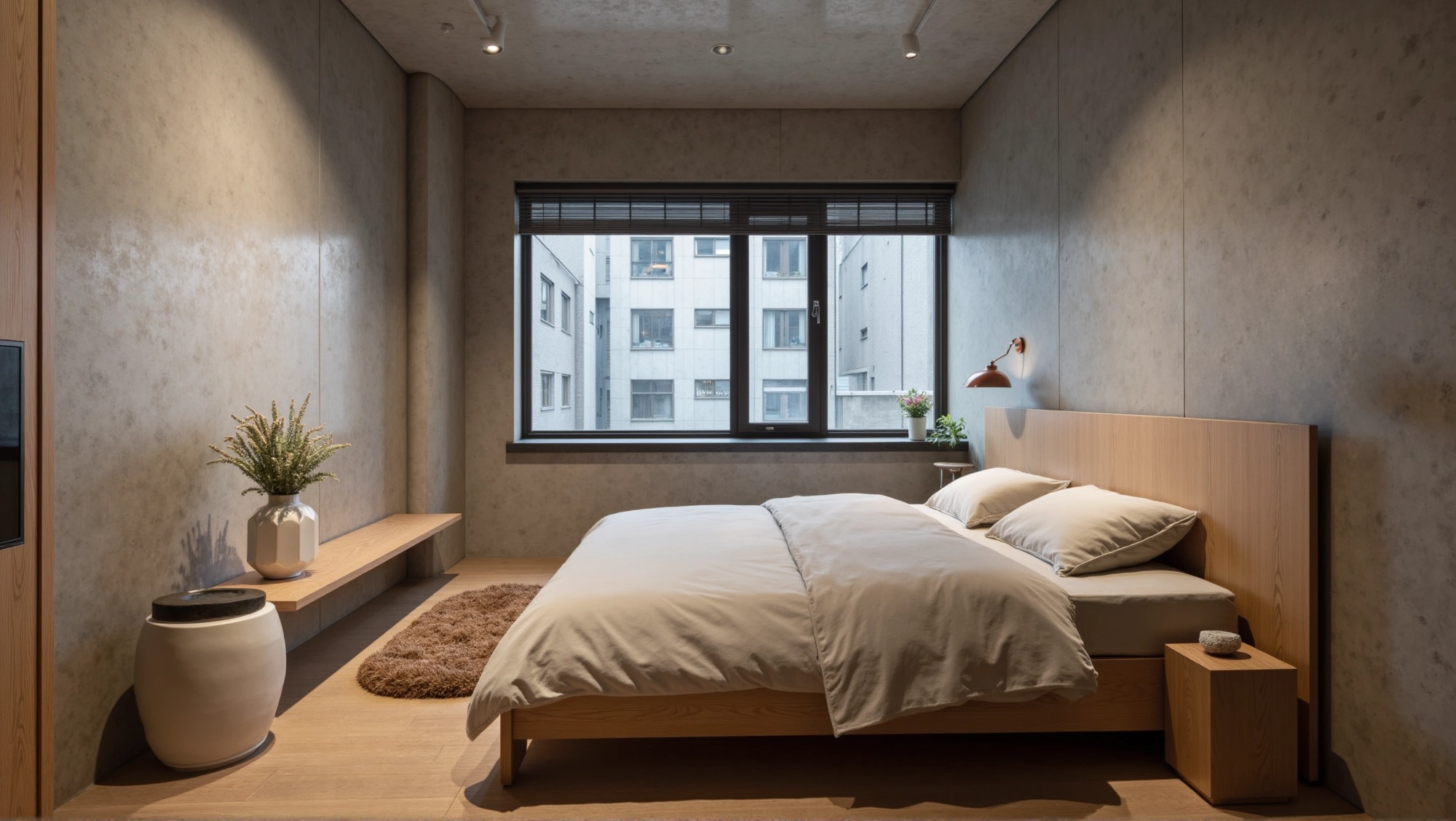 Pipe Wood Retreat Industrial Minimalist Bedroom Bedroom 5