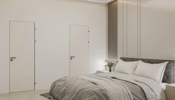 Modern Open-Concept Living & Dining Space bedroom