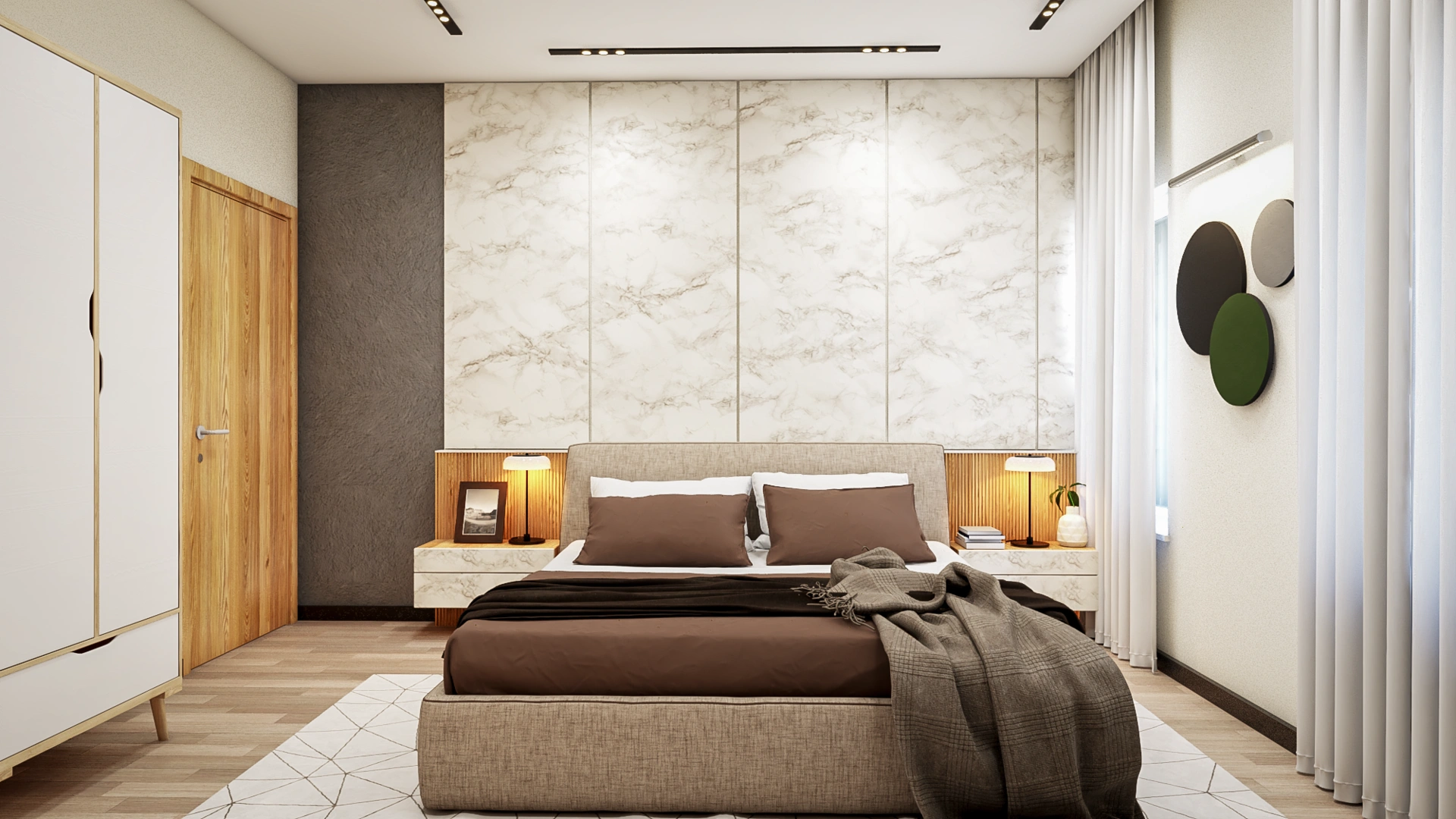 Minimal Meets Warmth: A Contemporary Haven null 1