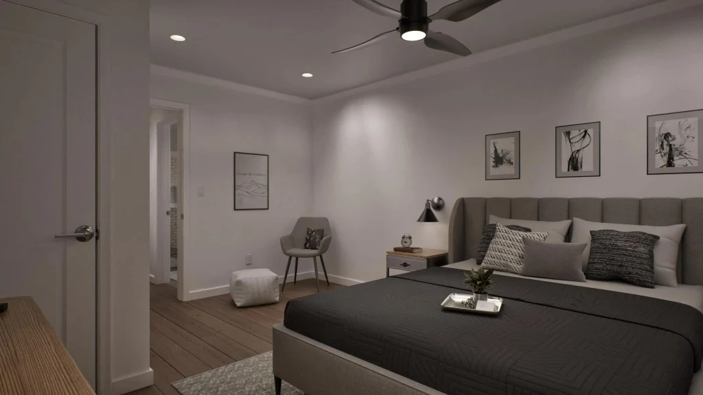 Modern Apartment Unit bedroom