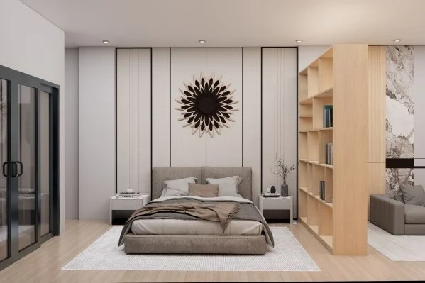 Studio Apartment Design bedroom