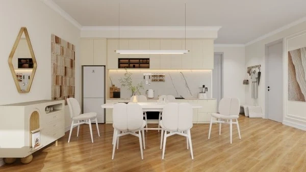 Cream-Style Soft Warm Texture Space Series