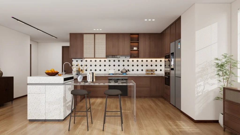 Dunhuang China Design Style in Dunhuang City kitchen