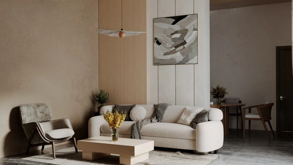 Cozy and Aesthetically Pleasing living-room