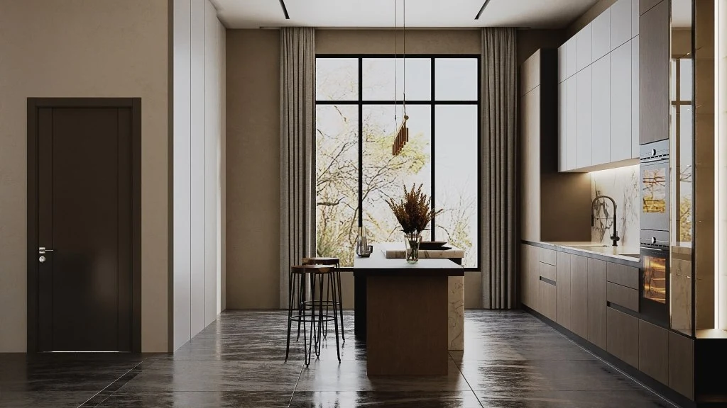 Cozy and Aesthetically pleasing dining-room