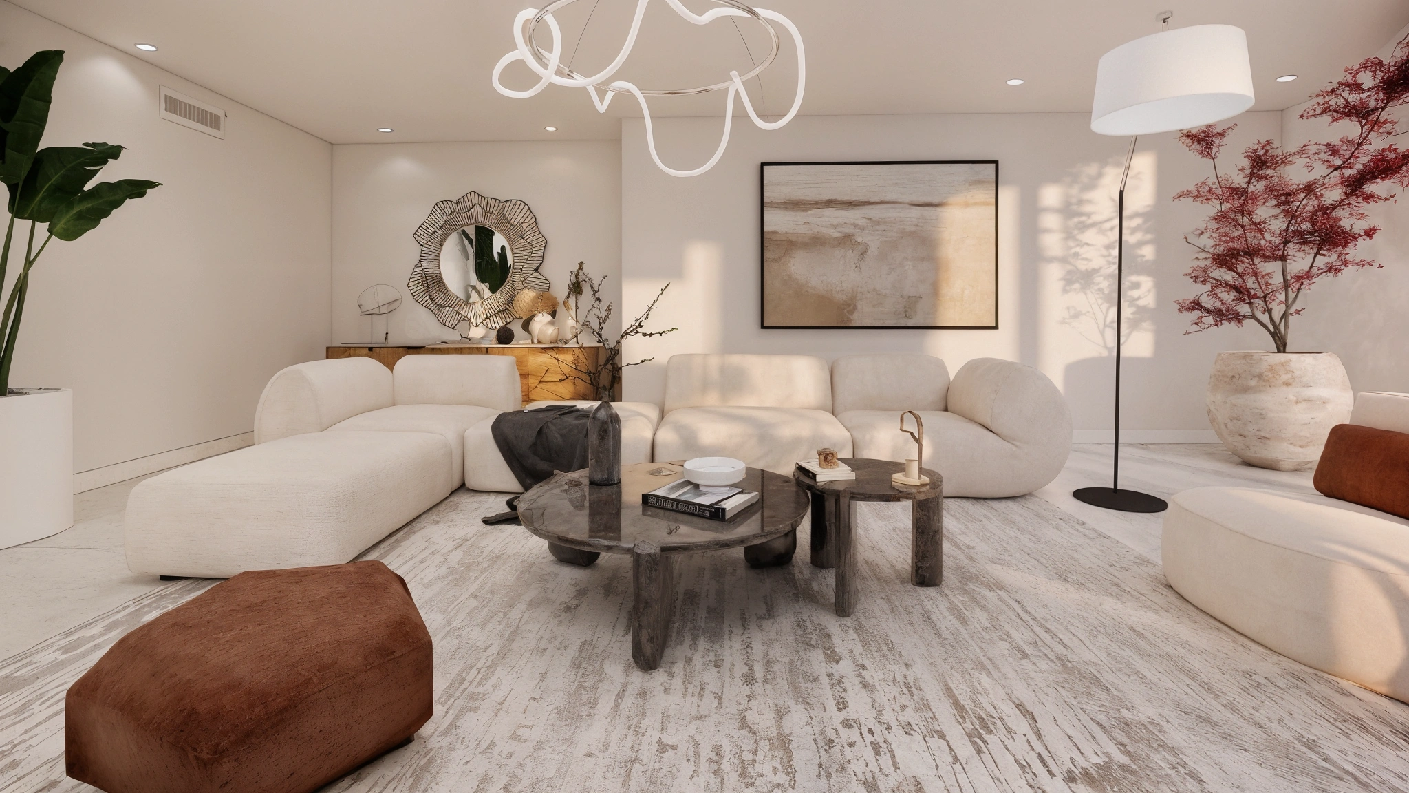 MODERN MINIMALISTIC INTERIOR DESIGN Living room 3