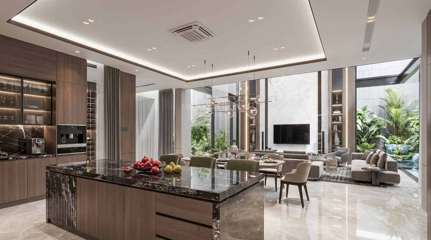 Luxury Open Kitchen kitchen