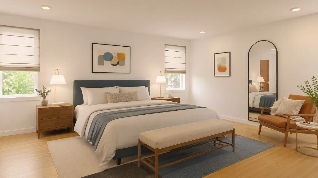 Modern Minimalist Bedroom bedroom