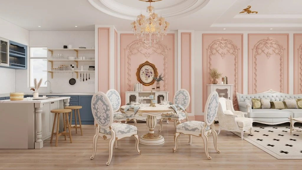 Rococo Style: Modern Design Ideas for Elegant interior design idea