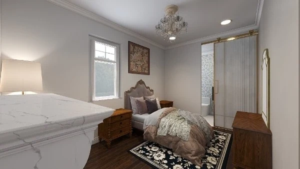 Neoclassical Modern Bedroom bedroom