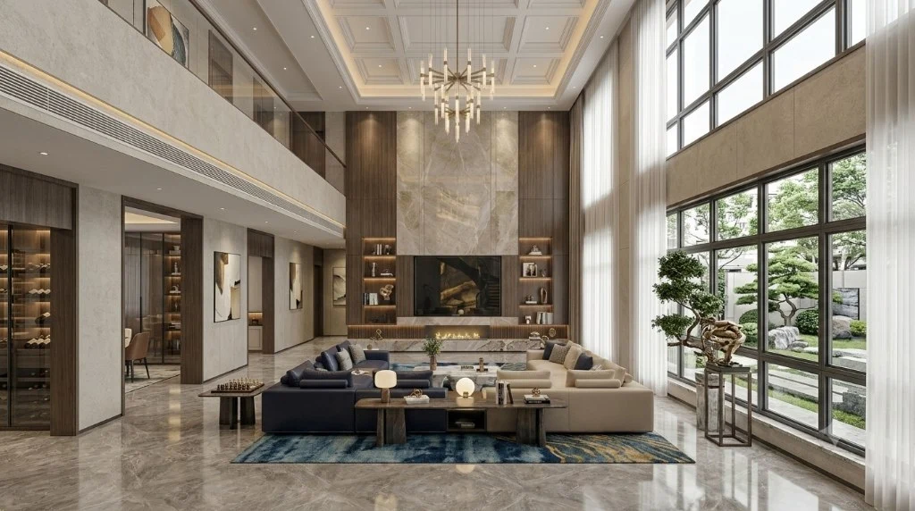Urban Luxury Living Room living-room