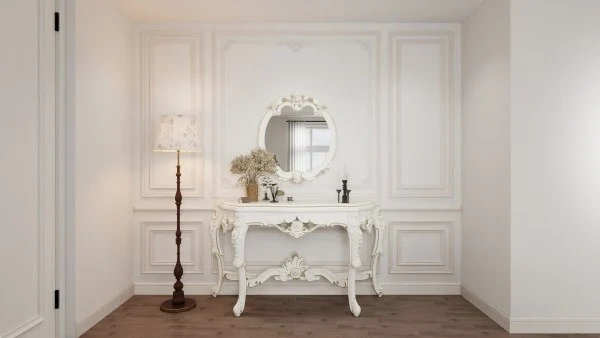 Luxurious and Elegant Home Space in French Style entryway