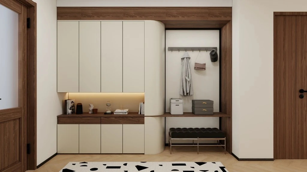 Bauhaus Prelude Modern Minimalist Home entryway