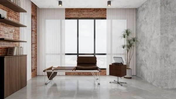 Industrial Exquisiteness Trendy Home Space entryway