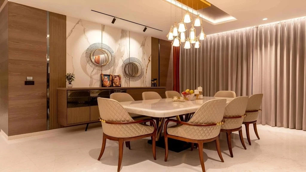 Modern Interior 3d Rendering dining-room