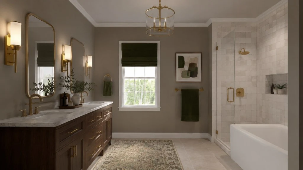 Room Design with Warm Neutral Tones