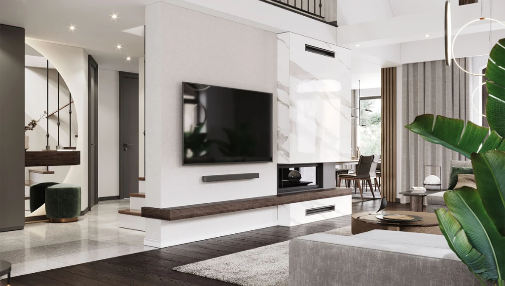 full house interior (LRMSXD0820)-Living room